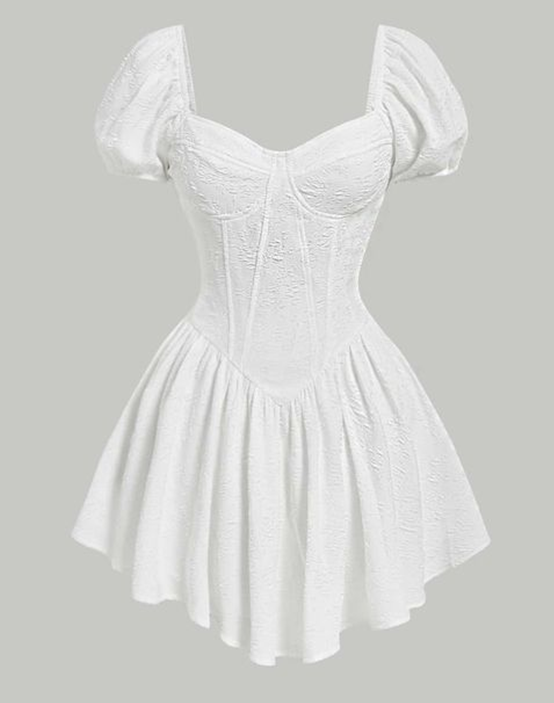 Đầm trắng chụp kỉ yếu dáng dài vintage , Váy trắng chụp kỷ yếu tay dài |  Lazada.vn