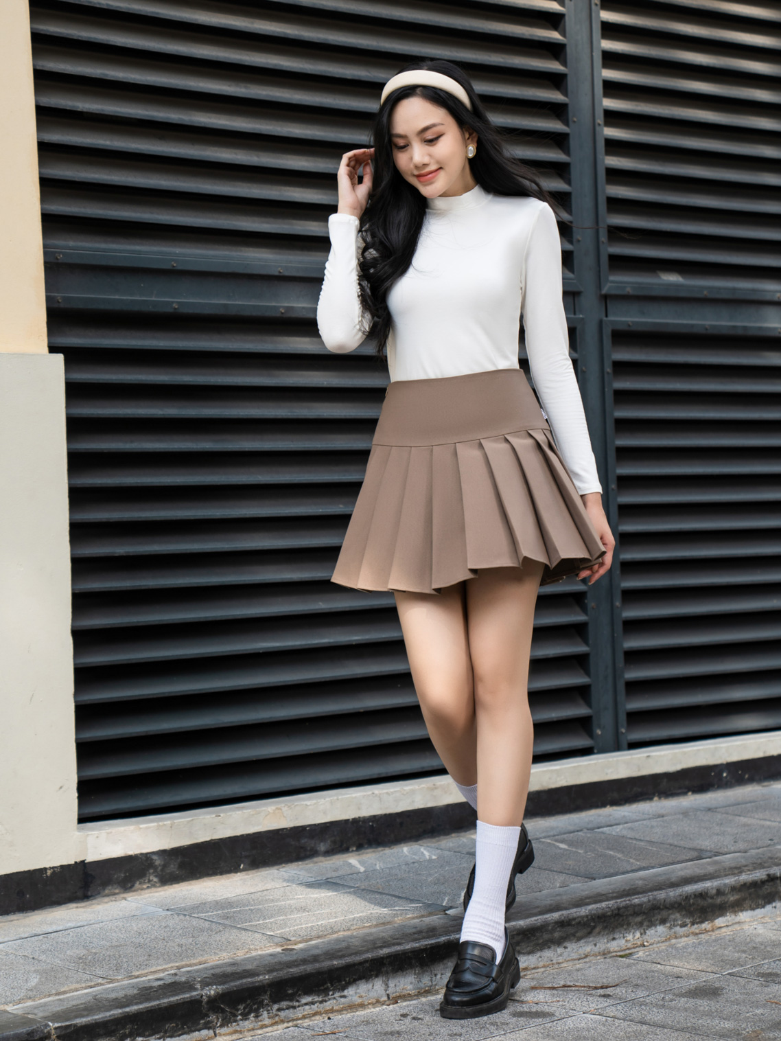 Chân váy Tennis xếp ly bản to dáng ngắn chữ A, Váy ngắn nữ lưng siêu cao  phong cách Hàn Quốc THUS5321 - Mua xe | 2Bánh.vn