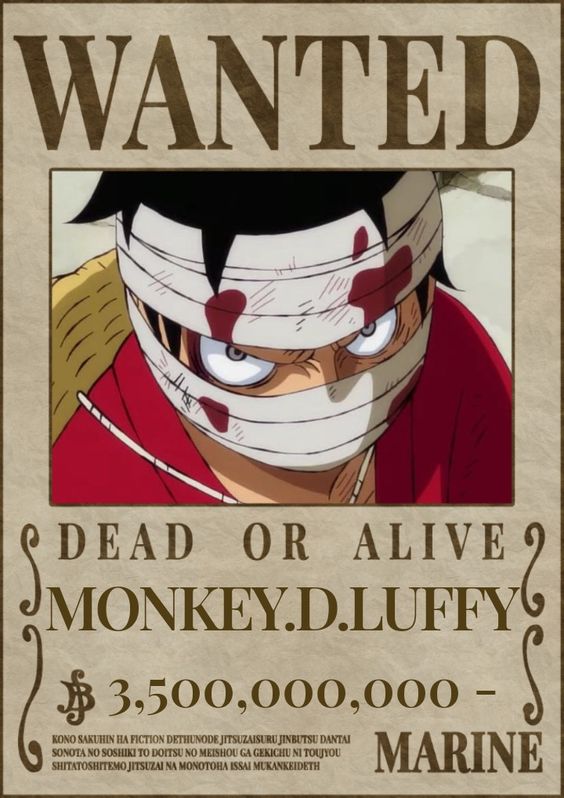 Poster Truy Nã One Piece kích thước 4229 cm - Tranh Nhân vật hoạt hình One  Piece dùng trang trí nội thất TO04 - MixASale